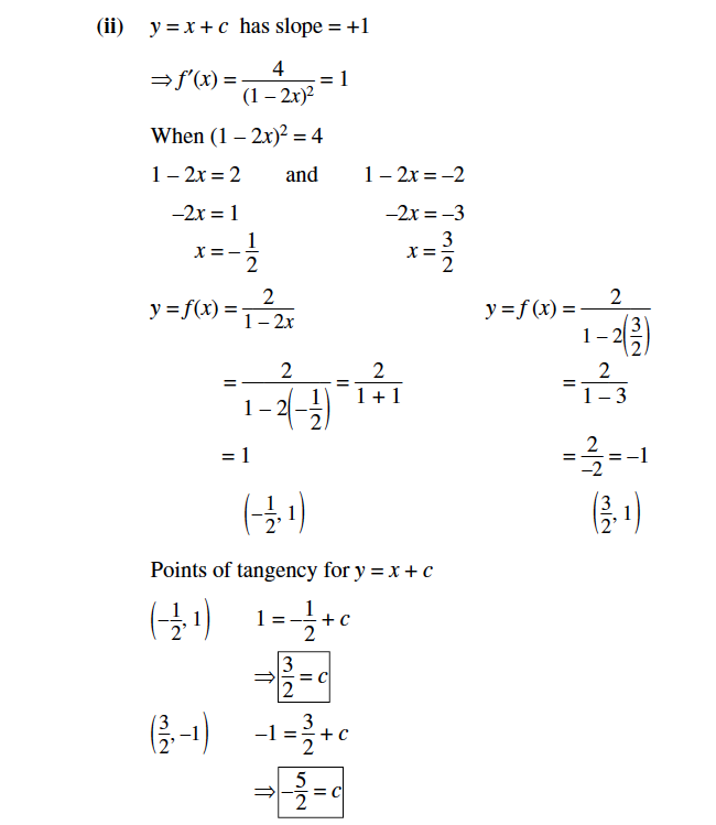 Leaving Cert. Maths (Higher) Edco Sample A: Paper 1 Q7