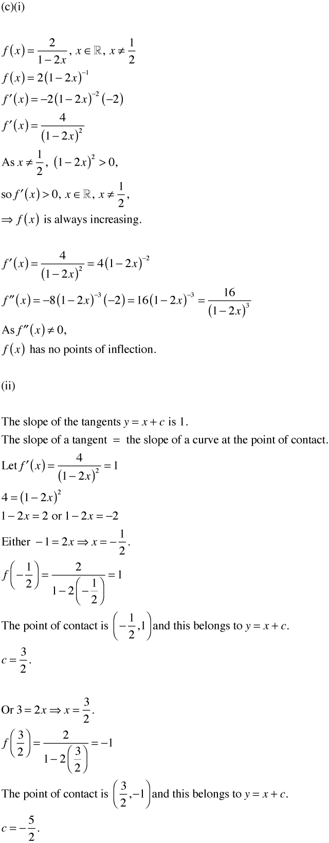 Leaving Cert. Maths (Higher) 2013: Edco Sample Paper A (Phase 3) Paper 1 Q9