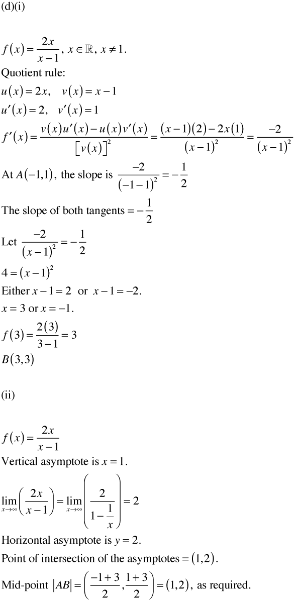 Leaving Cert. Maths (Higher) 2013: Edco Sample Paper A (Phase 3) Paper 1 Q9