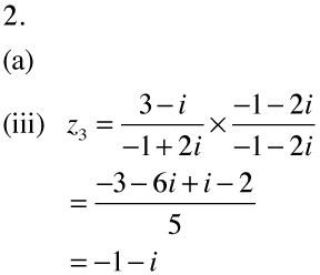 Leaving Cert. Maths (Ord) 2017: Paper 1 Q2