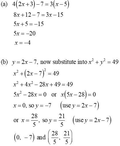 Leaving Certificate Maths (Ord) 2021: Paper 1 Q4