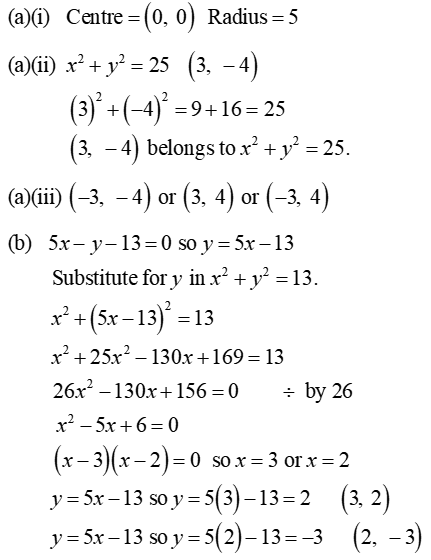 Leaving Certificate Maths (Ord) 2023: Paper 2 Q2